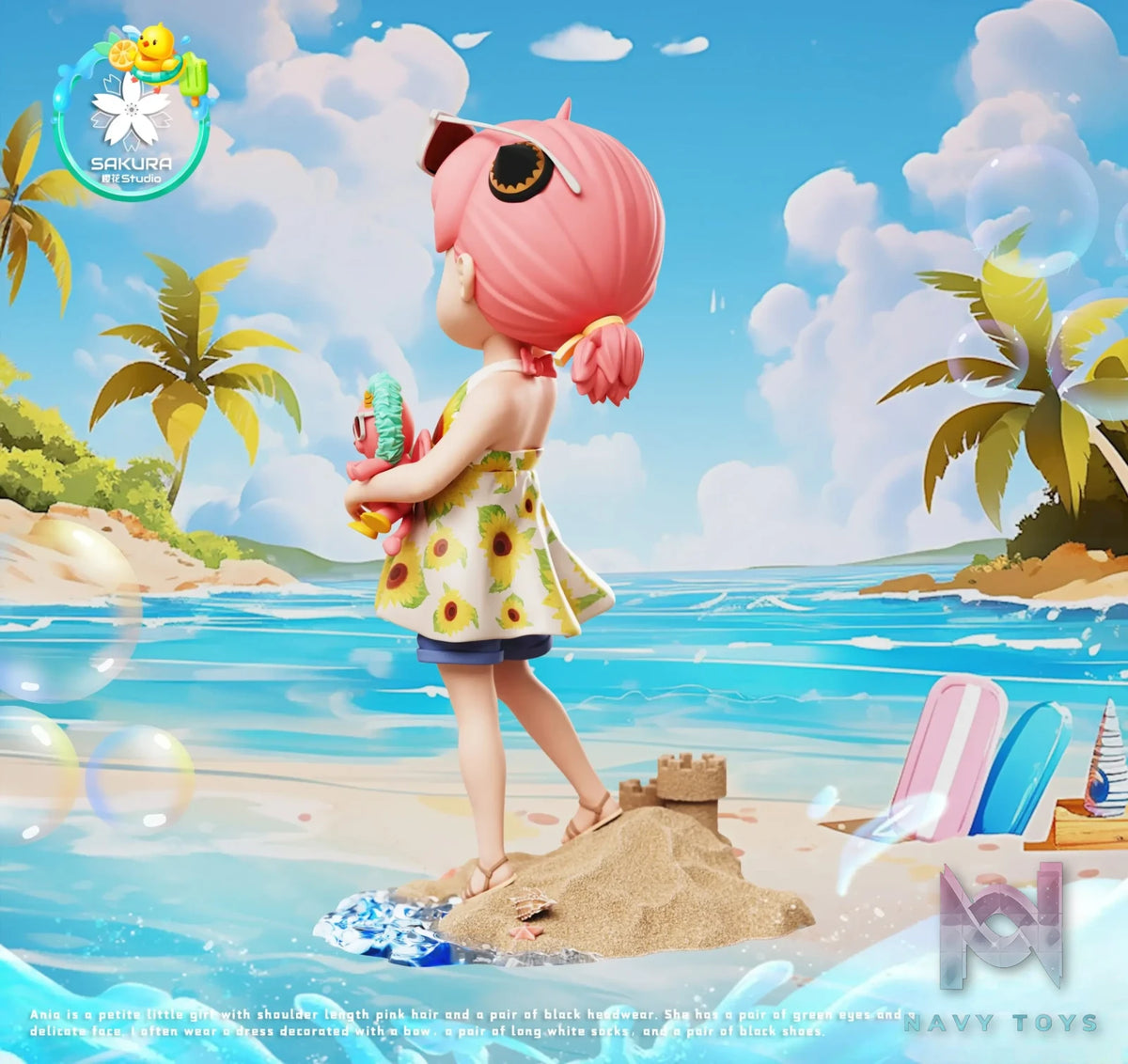 SAKURA Studio – Spy x Family 2nd beach swimwear Anya