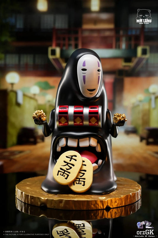 MMLAND Studio - No - Face with a Money - Spitting Machine Spirited Away resin statue Navy Toys anime figure