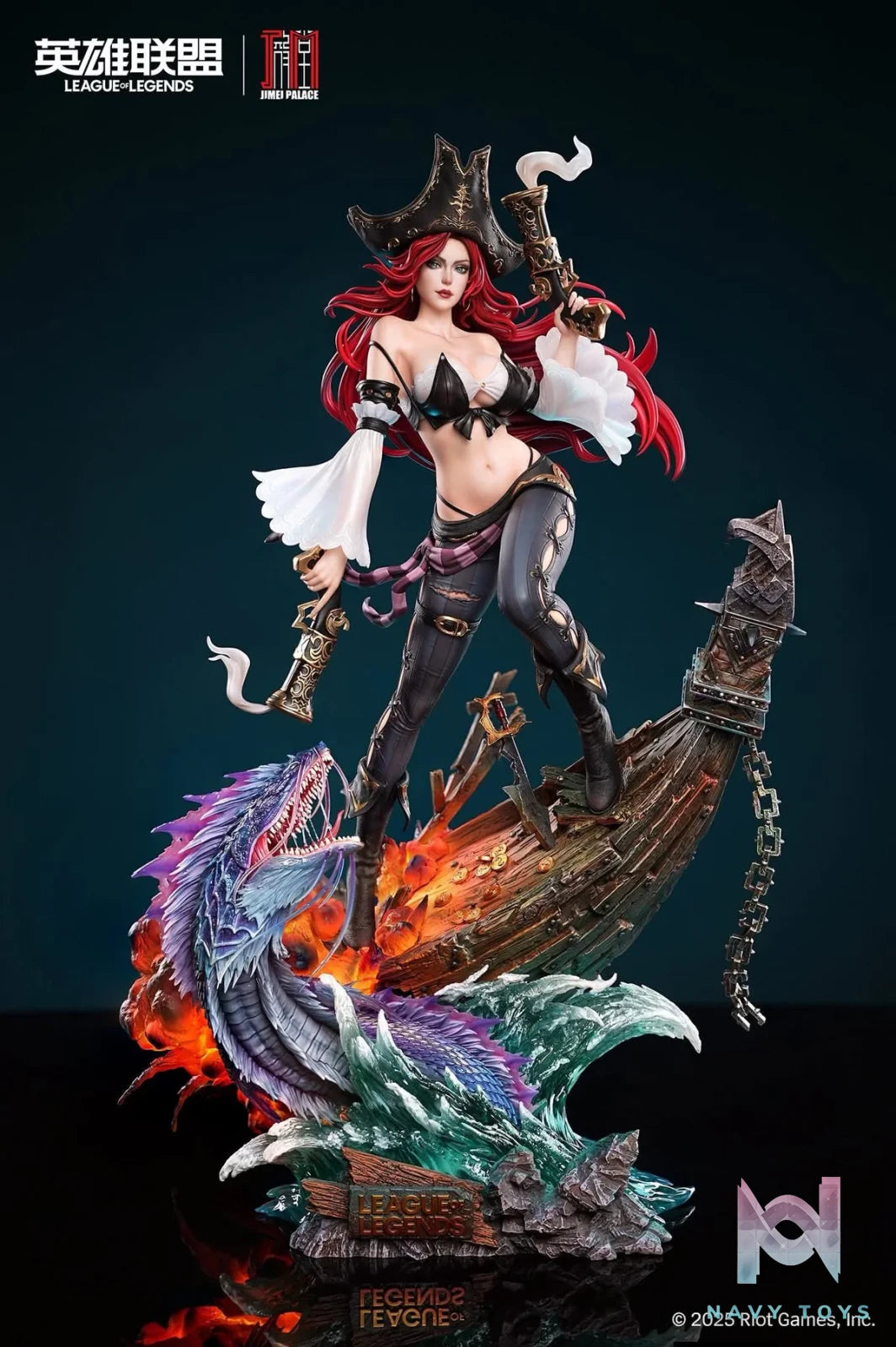 Miss Fortune resin statue Jimei Place Studio anime figure