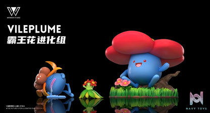 Wonder Studio – Pokémon Vileplume Evolution Set & Tangela Evolution Set