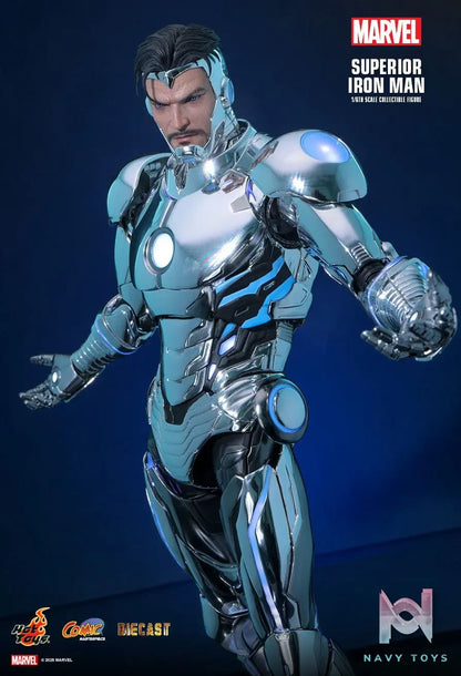 Hottoys – Marvel Comics Superior Iron Man 1/6th scale Collectible Figure CMS026D73 (Licensed)