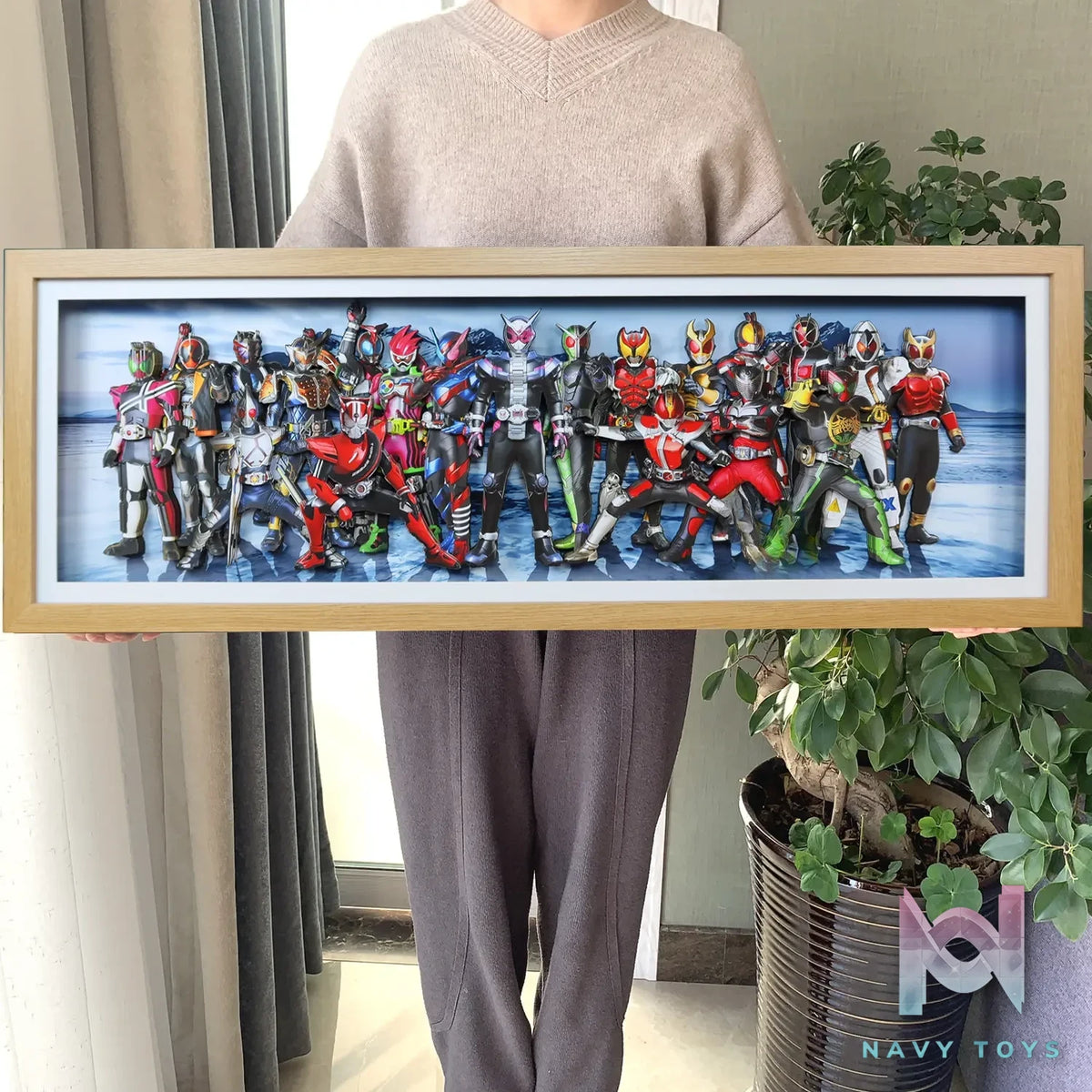 KALA HOME Studio – Kamen Rider Multiple Characters #02 3D Decorative Painting Kamen Rider