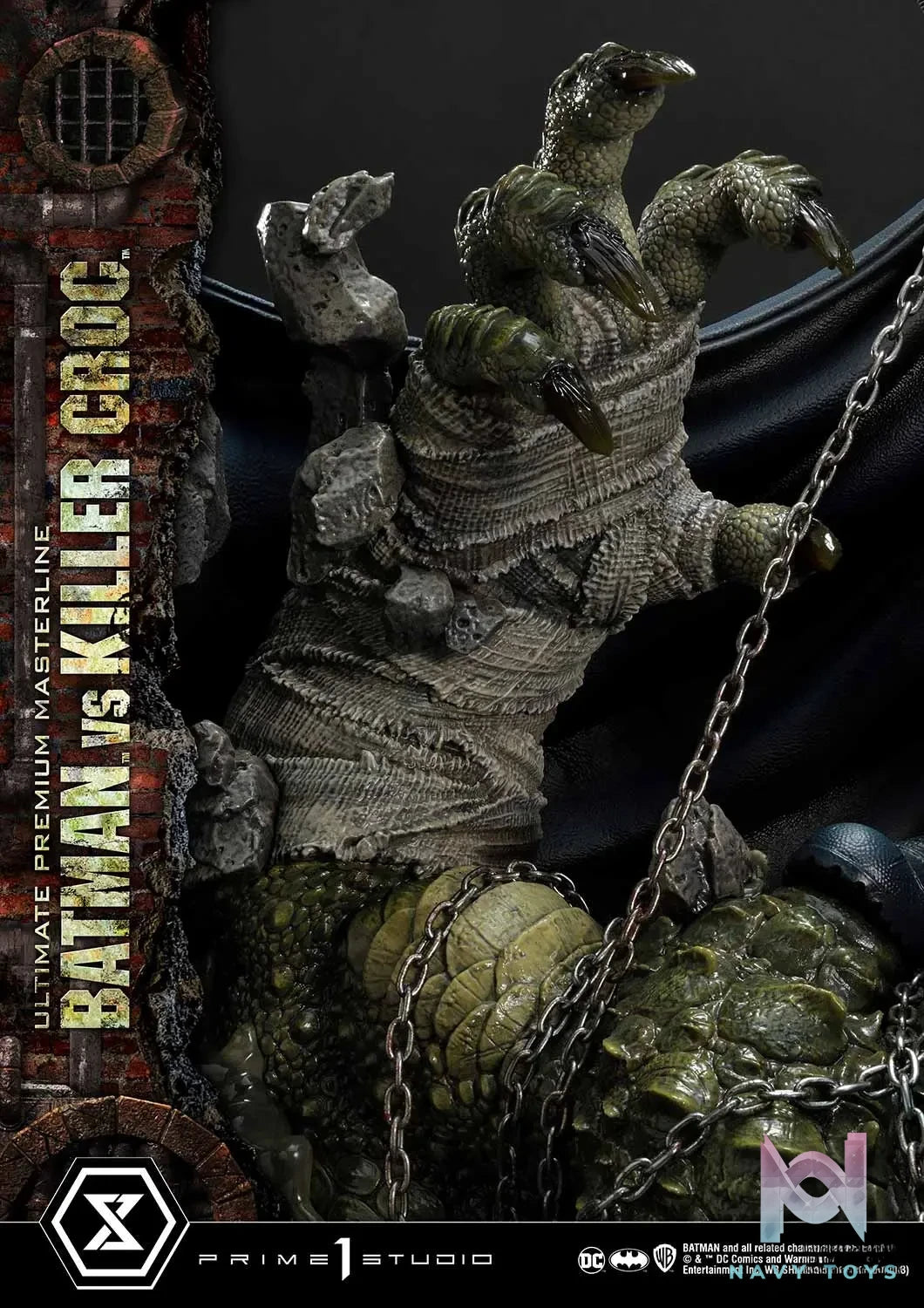 Prime 1 Studio – Ultimate Premium Masterline Batman (Comics) Batman Versus Killer Croc UPMDC-07 UPMDC-07DX UPMDC-07DXS (Licensed)