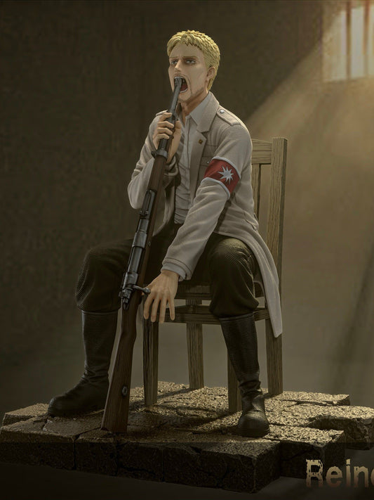 Reiner Braun Dispairing - Attack On Titan - Model Power Studio resin statue Model Power Studio anime figure