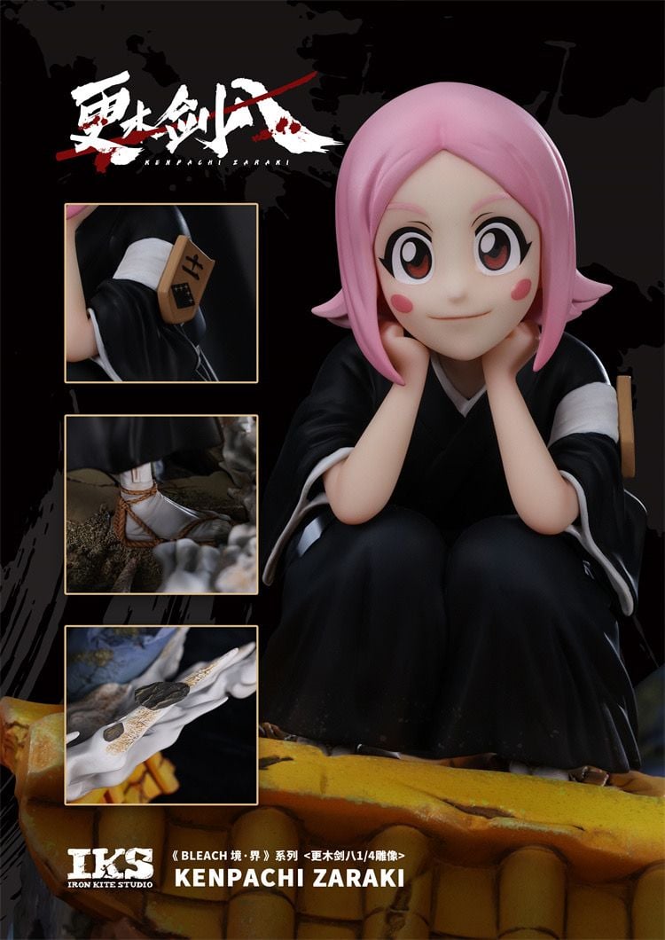 Kenpachi Zaraki - Bleach - Iron Kite Studio resin statue Iron Kite Studio anime figure