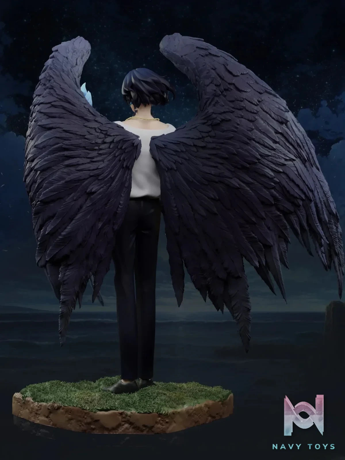 Chao She Studio - Howl's Moving Castle howl resin statue Navy Toys anime figure