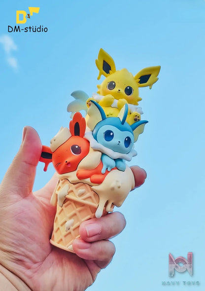 DM Studios – Ice Cream Series Jolteon Flareon and Vaporeon