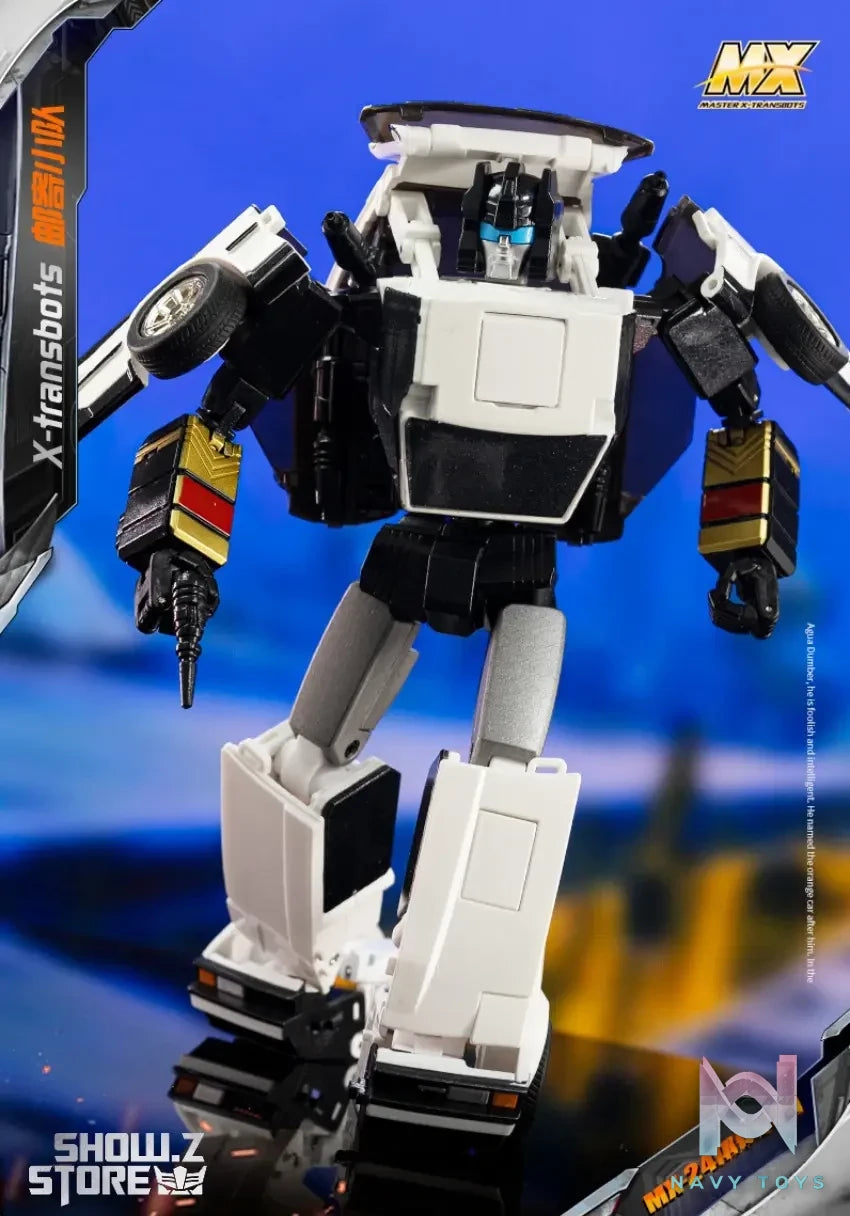 X-Transbots Studio – Yaguchi Omnibot Downshift MX-24R Racer Type Limited Version x MX-24D Diamond Limited Version Transformers