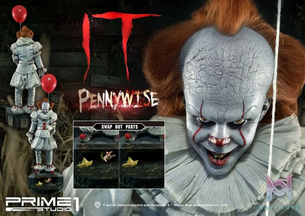 Prime 1 Studio – High Definition Museum Masterline IT (Film) Pennywise HDMMIT-01 (Licensed)