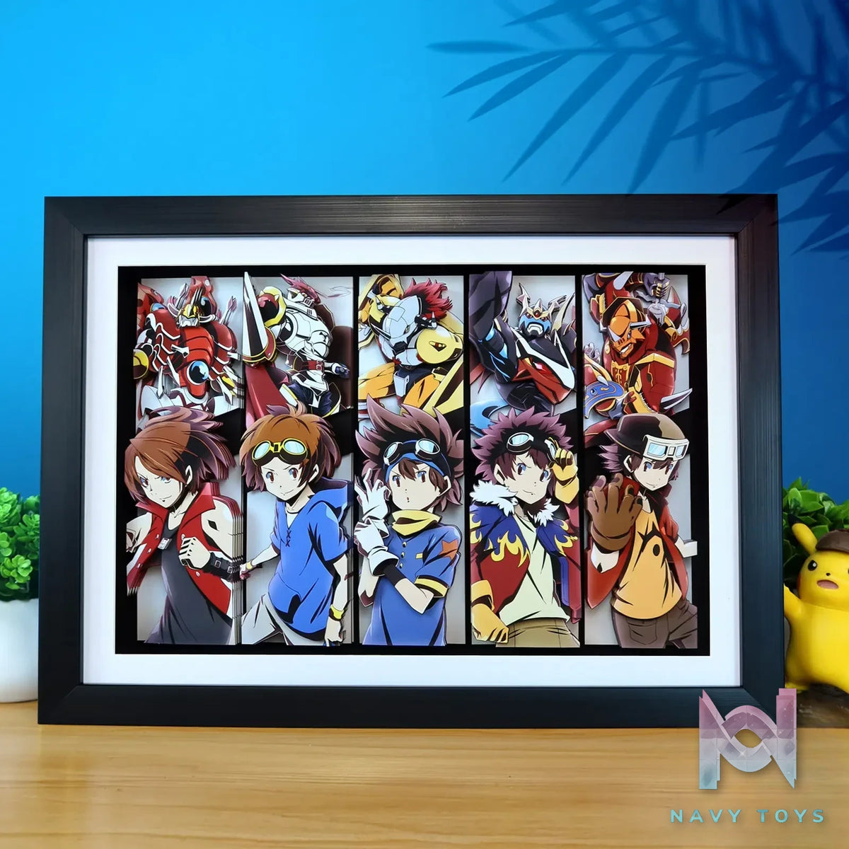KALA HOME Studio – Digimon Multiple Characters #06 3D Decorative Painting Digimon