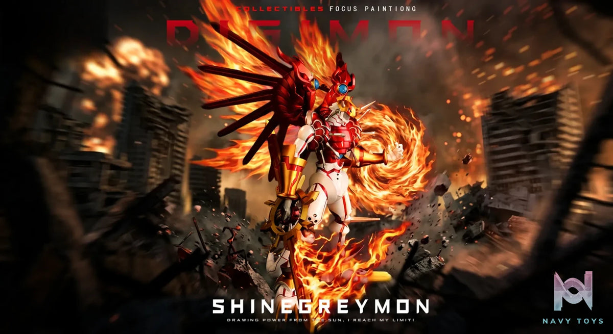 Alpha Studio – Digimon Shine Greymon
