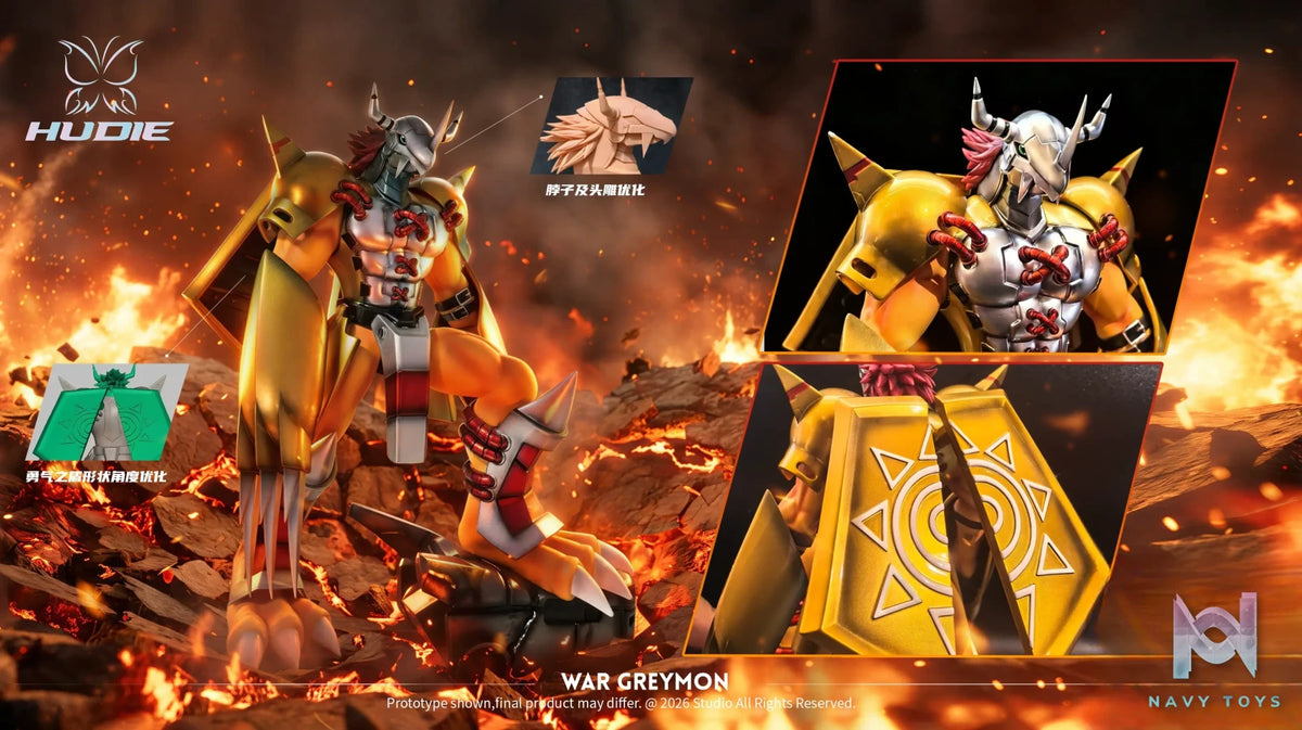 Hudie Studio – WarGreymon Digimon