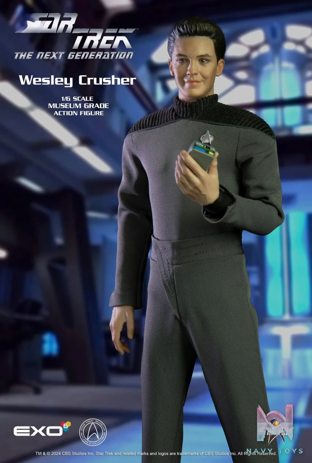EXO-6 – Star Trek: The Next Generation Wesley Crusher 1/6 Action Figure (Licensed)