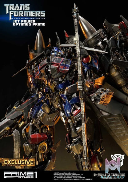 Prime 1 Studio – Museum Masterline Transformers: Revenge of the Fallen (Film) Jetpower Optimus Prime MMTFM-21 MMTFM-21CN MMTFM-21EX (Licensed)