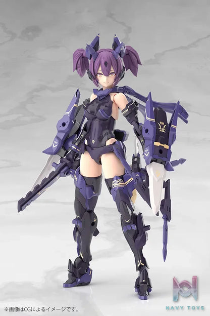 Kotobukiya – Megami Device ASRA NINJA KANAME SHADOW EDITION FULL PACKAGE 1/1 Plastic Model (Licensed)