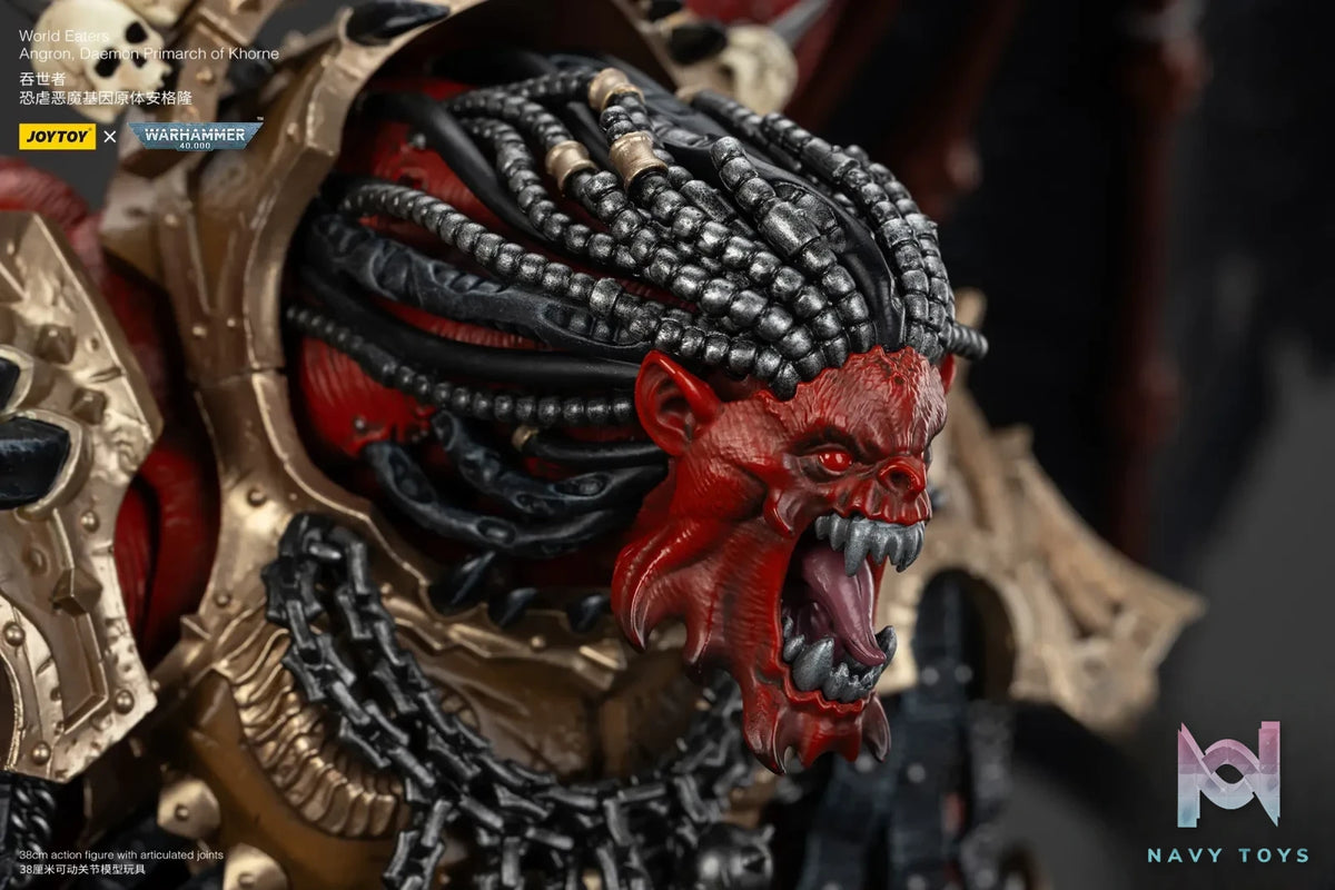 JOYTOY – World Eaters Angron Daemon Primarch of Khorne JT01178 (Licensed)