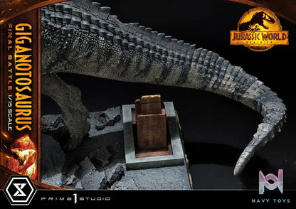 Prime 1 Studio – Legacy Museum Collection Jurassic World: Dominion(Film) Giganotosaurus 1/15 scale LMCJW3-04 LMCJW3-04S (Licensed)