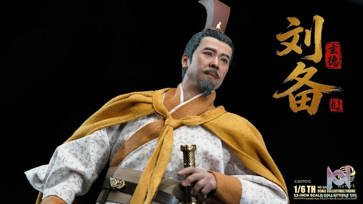 303TOYS – 1/6 Action Figure Guan Yu X Zhang Fei X Liu Bei X Zhuge Liang NO.QX003 QX004 QX005 QX006 QX007 (Light Version) (Licensed)