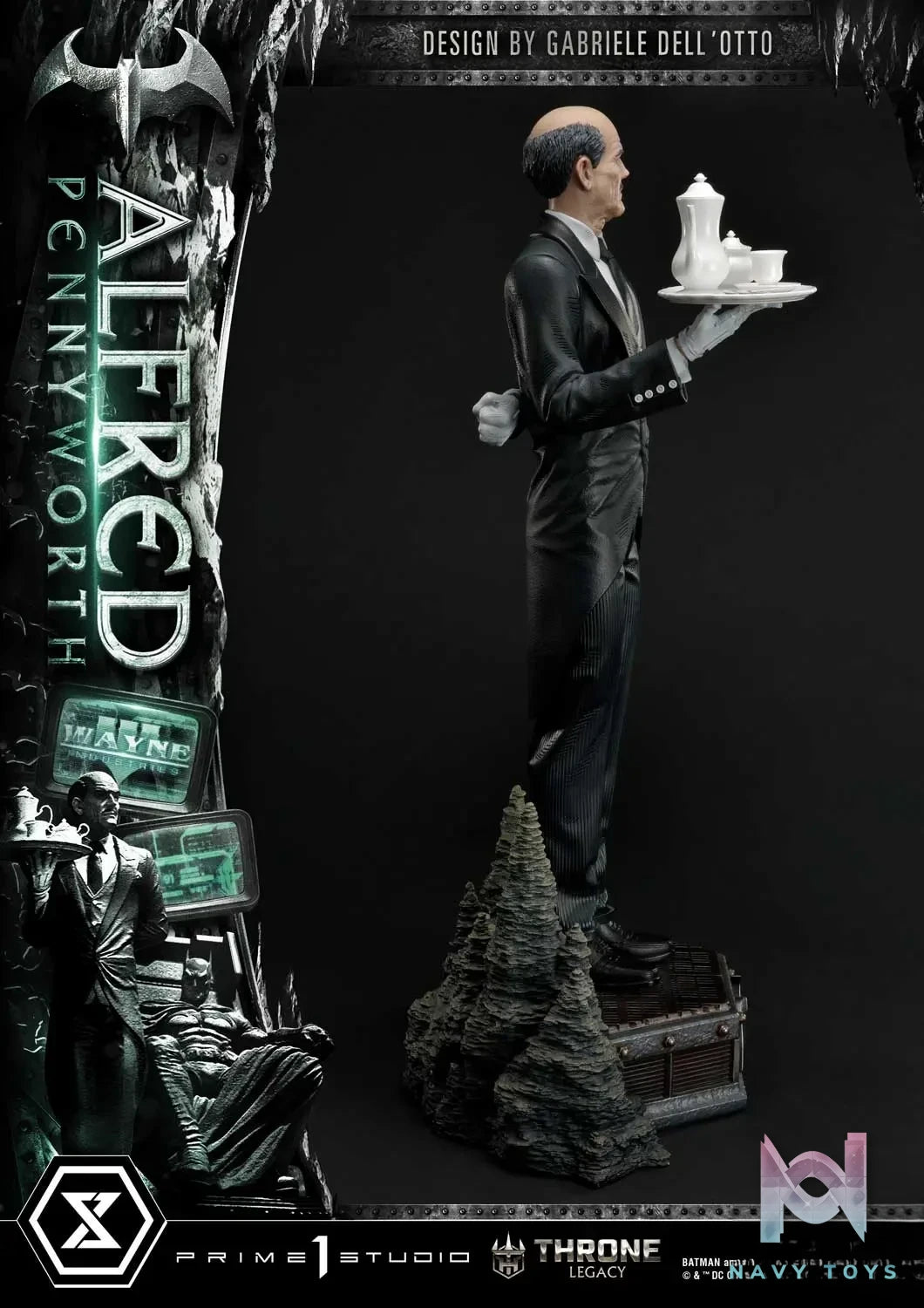 Prime 1 Studio – Throne Legacy Batman (Comics) Alfred Pennyworth TLCDC-02 TLCDC-02S (Licensed)