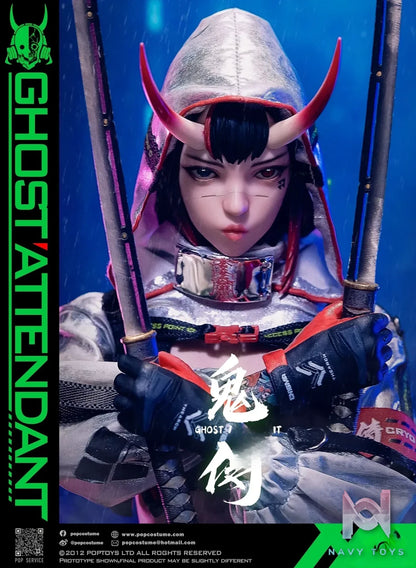 POP COSTUME Studio – Ghost Attendant 1/6 Action Figure GS-001 2.0 (Licensed)