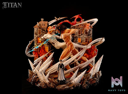 TITAN Studio – The Great Titan 01 War Hammer Titan VS. Attack Titan Attack on Titan