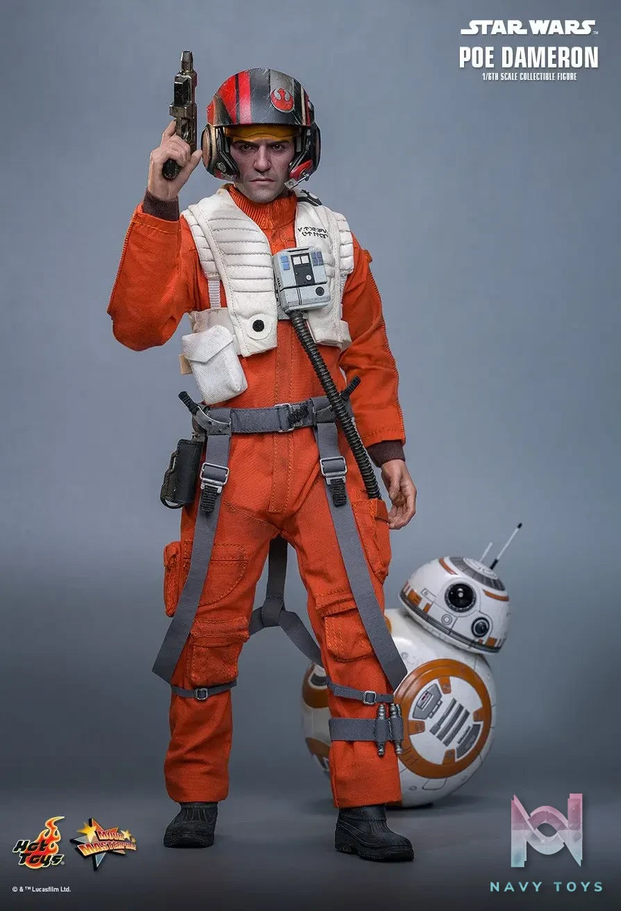 Hottoys – Star Wars: The Force Awakens Poe Dameron MMS806 (Licensed)