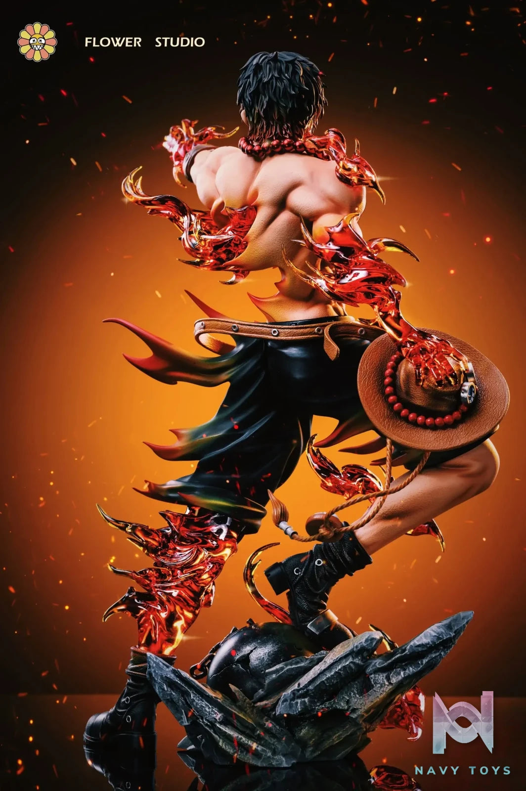 Flower Studio – One Piece Flame Ace