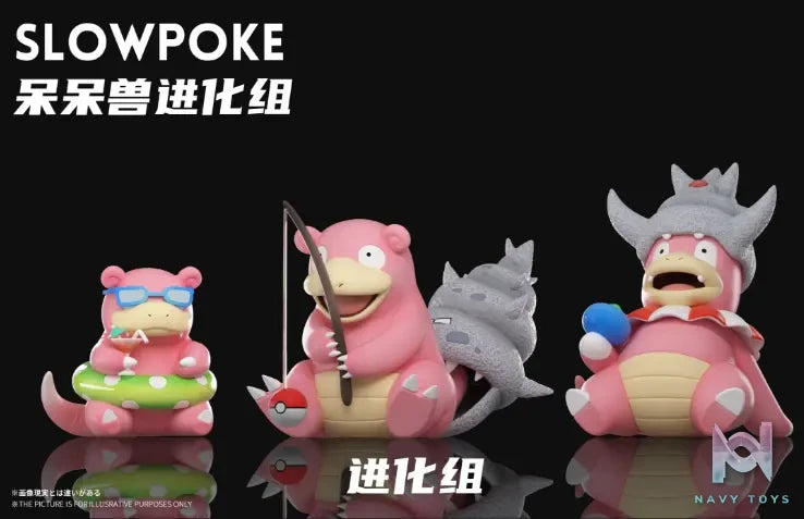 Wonder Studio – Pokémon Slowpoke Evolution Set