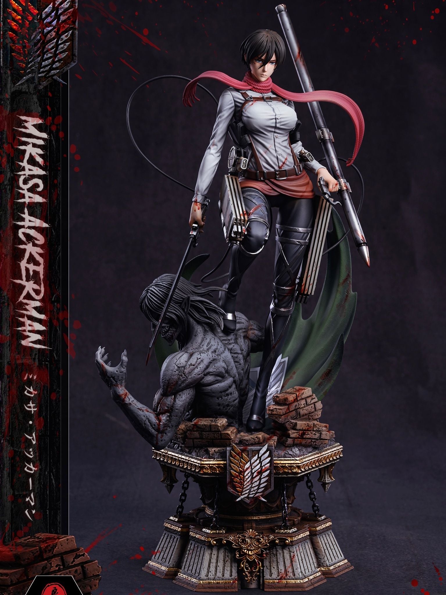 Mikasa Ackerman - Attack on Titan - LC Studio resin statue lc Studio anime figure