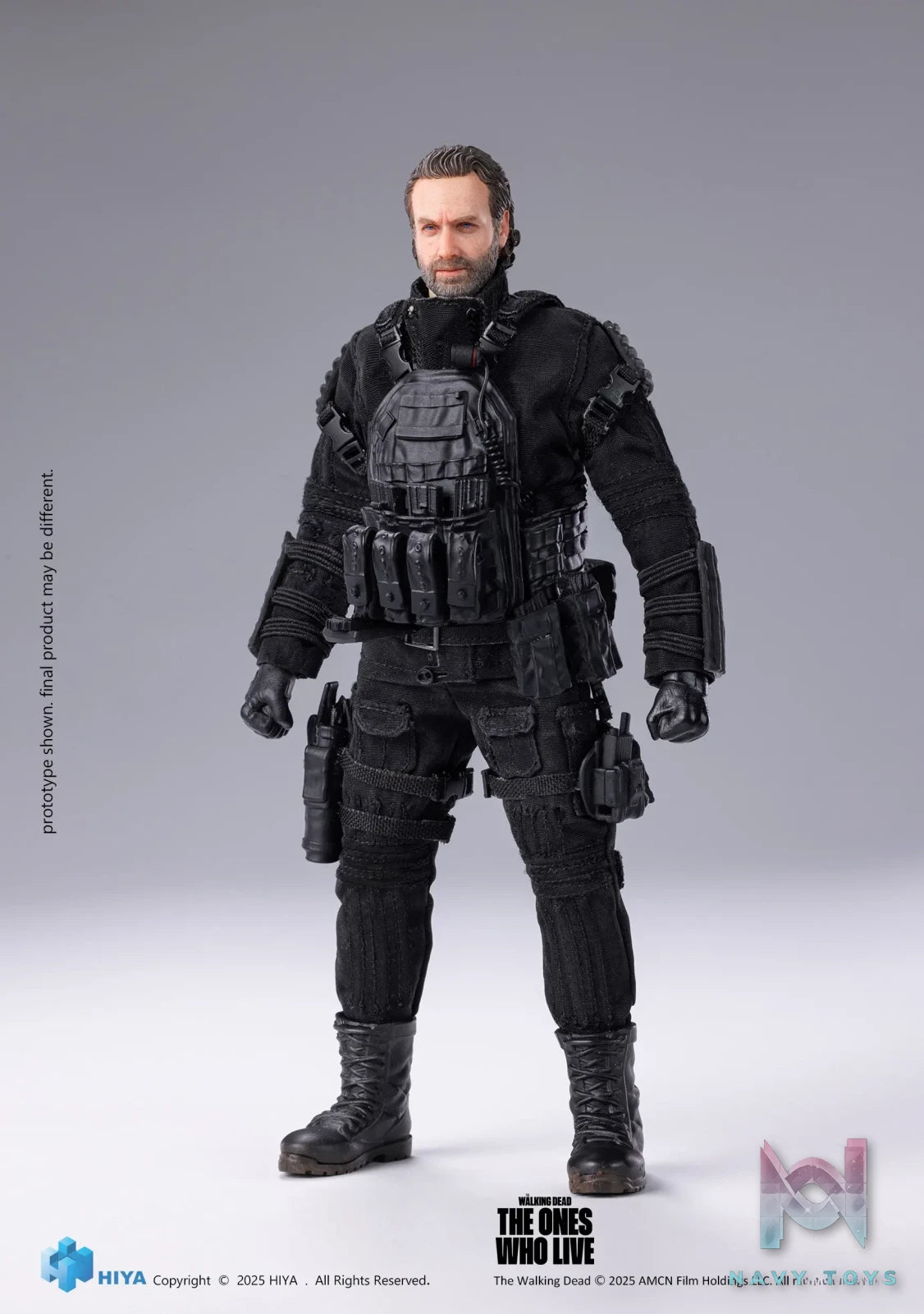 HIYA Toys – The Walking Dead Rick Action Figure ESW0318 (Licensed)