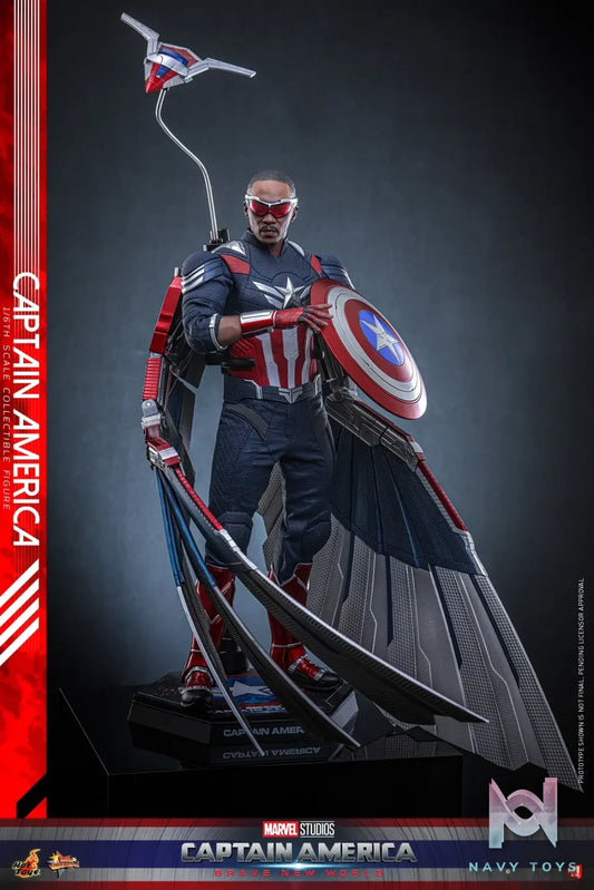 Hottoys – Marvel Captain America: Brave New World Captain America 1/6th scale Collectible Figure (Licensed)