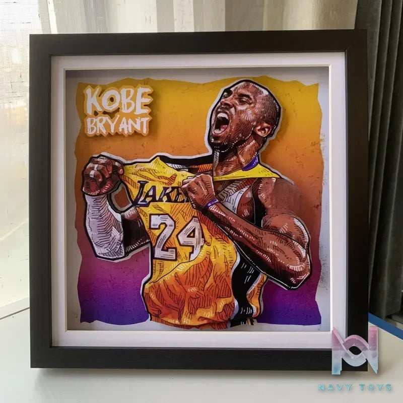 KALA HOME Studio – Kobe Bryant #02 3D Decorative Painting NBA
