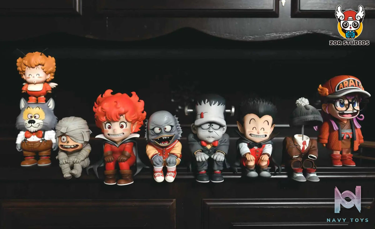 ZOR Studio – Dr. Slump WCF Series Halloween Title Page Lineup #1 Arale