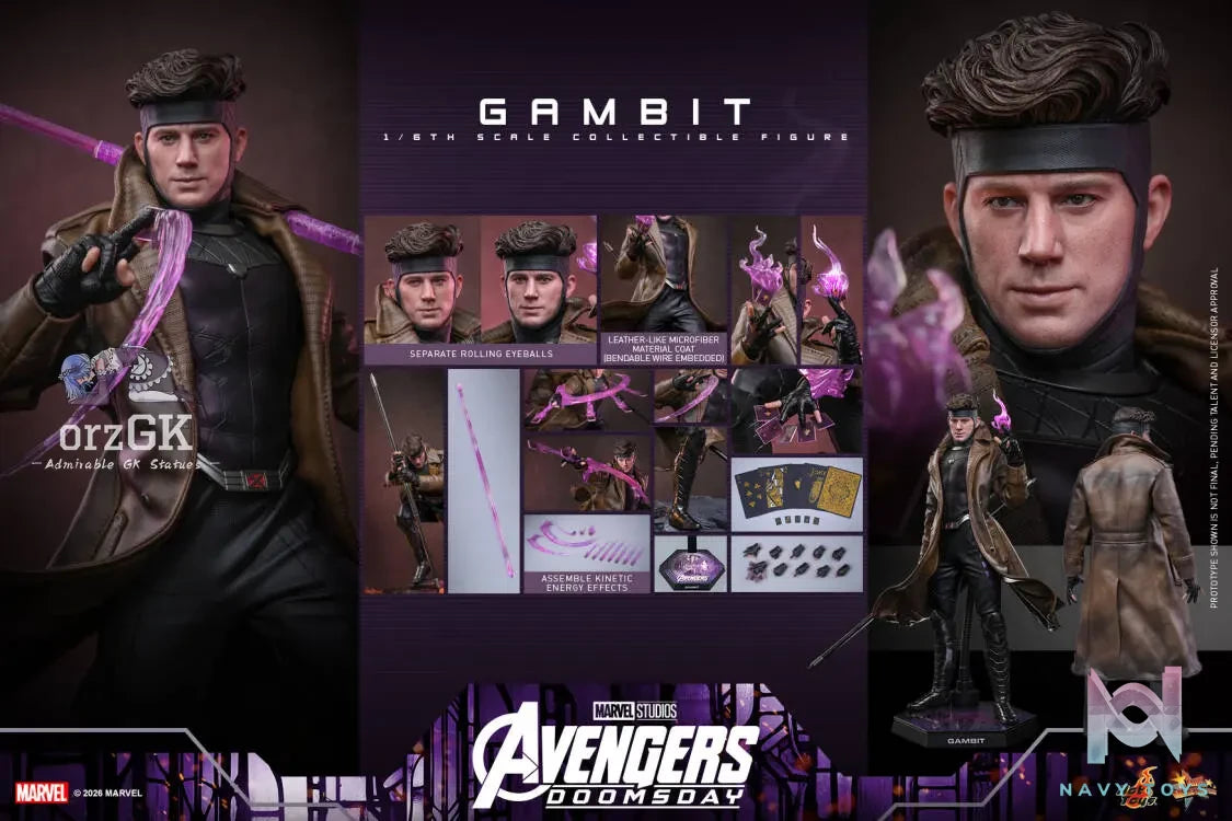 Hottoys – Avengers: Doomsday Gambit 1/6th scale Collectible Figure MMS910 MMS911 (Licensed)