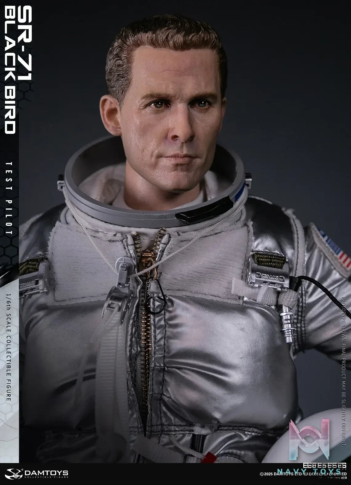 DAMTOYS – 1/6 Scale SR-71 Blackbird Test Pilot NO.78109 (Licensed)