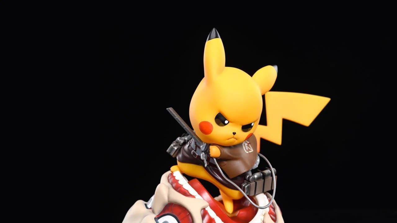 Pikachu Attack on Titan - Masker Studio resin statue Masker Studio anime figure