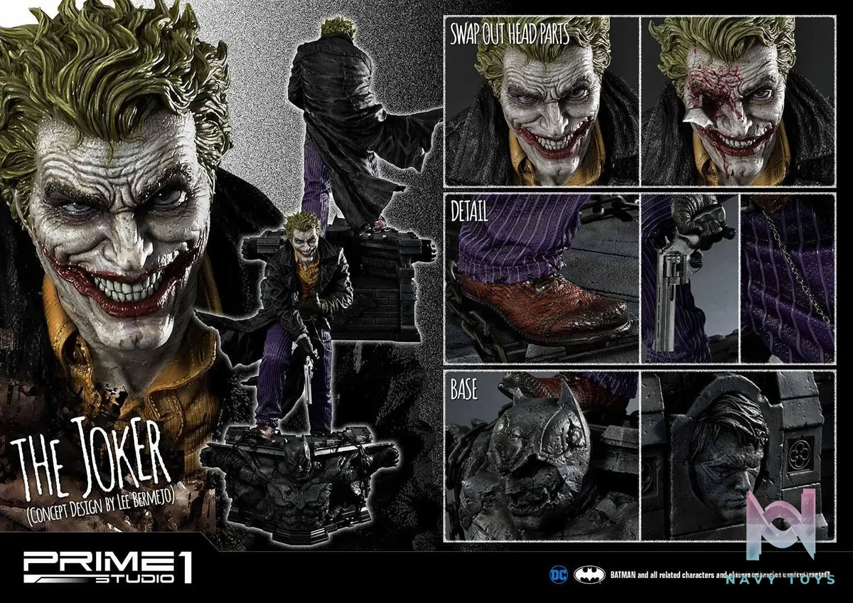 Prime 1 Studio – Museum Masterline Batman (Comics) The Joker (Concept Design by Lee Bermejo) MMDC-35 MMDC-35DX MMDC-35DXS(Licensed)