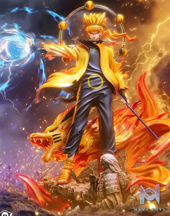 ATELIER DE KONOHA Studio – Naruto Light Sculpture Series Uzumaki Naruto & Uchiha Sasuke