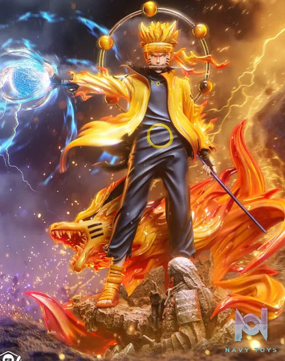 ATELIER DE KONOHA Studio – Naruto Light Sculpture Series Uzumaki Naruto & Uchiha Sasuke