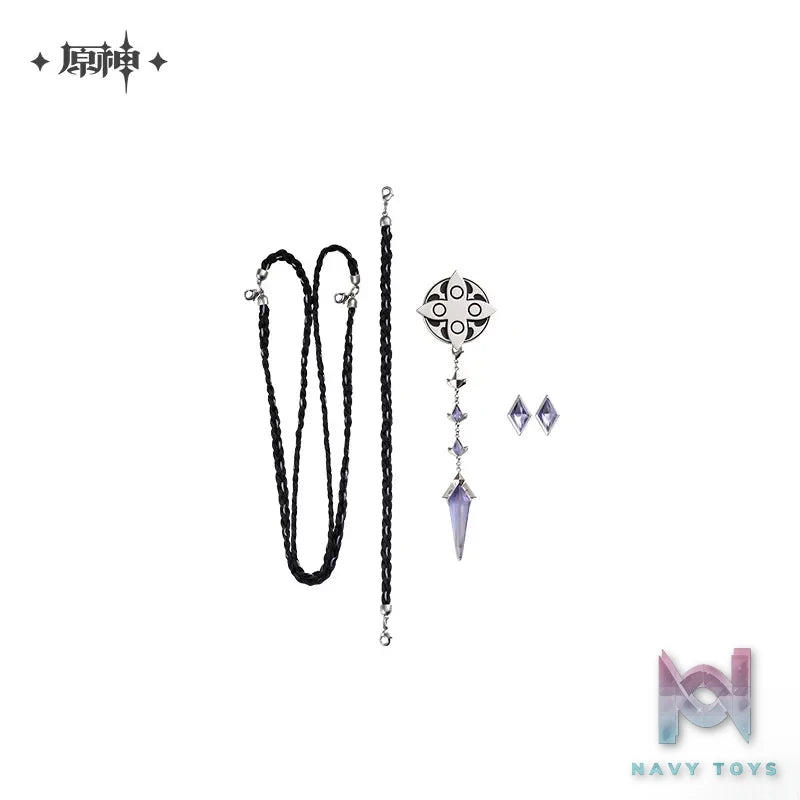 miHoyo – Genshin Impact Frost and Flame series Brooch Set Accessories (Licensed)
