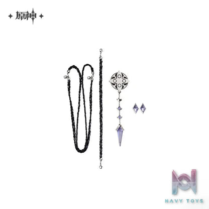 miHoyo – Genshin Impact Frost and Flame series Brooch Set Accessories (Licensed)