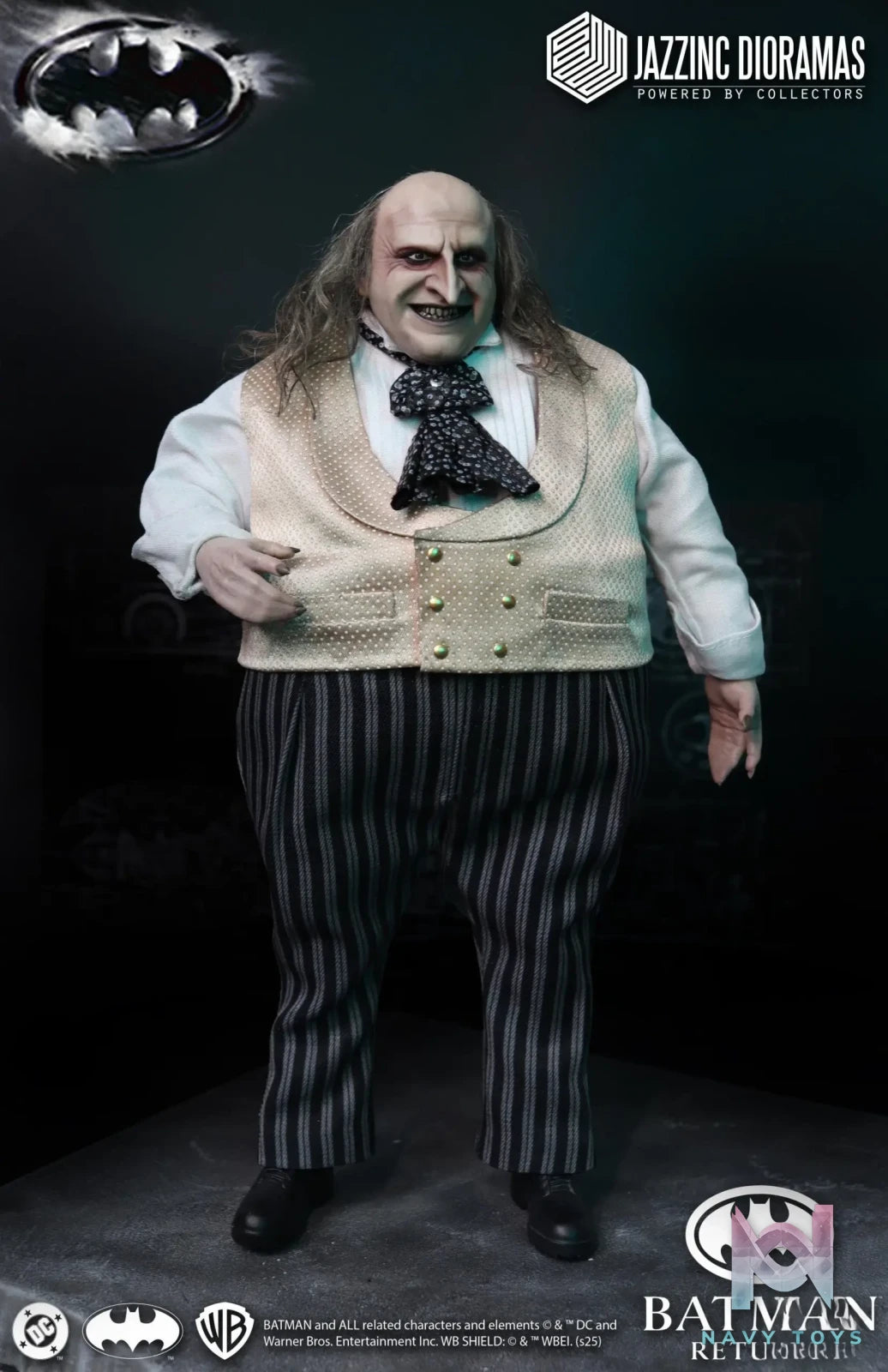 Jazzinc Dioramas Studio – The Mayor Penguin (Batman Returns) 1/6 Scale Figure (Licensed)