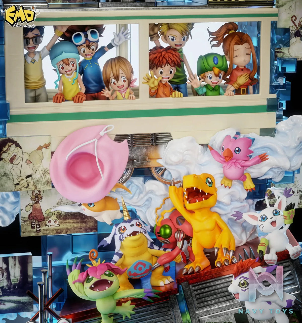 Emo Studio – Graduation Model #7 Digimon Adventure Digimon