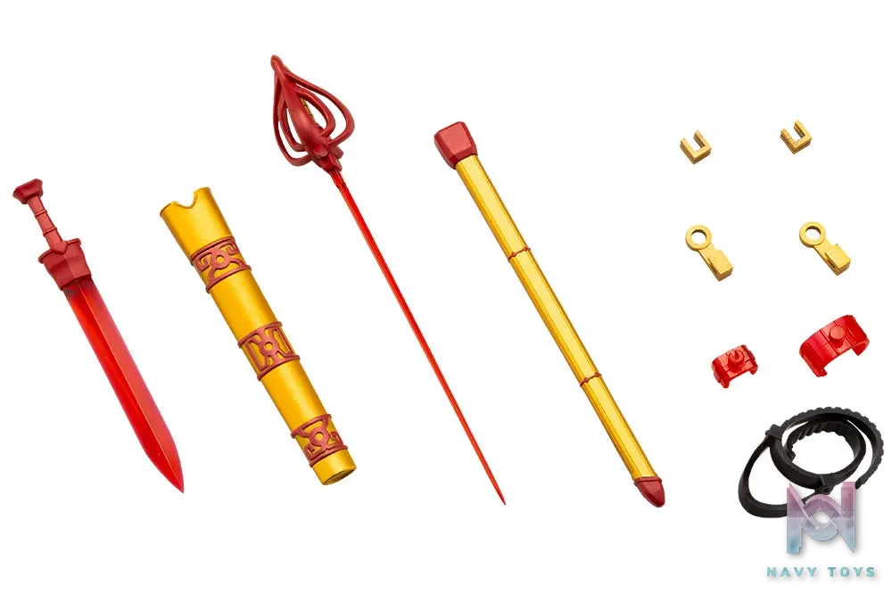 Kotobukiya – M.S.G Modeling Support Goods Virtuous Style09 X Style10 Sword Set A X B Flamerite Ver. (Licensed)