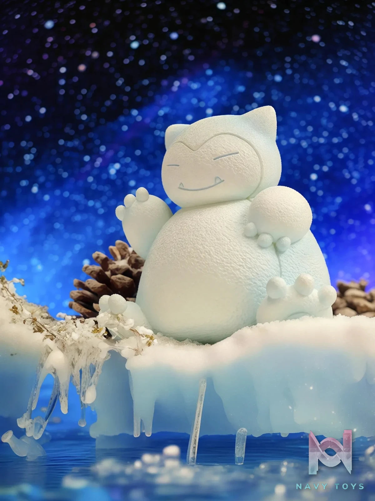 ZaoWu Museum Studio – Pokémon Landscape Snowman Snorlax