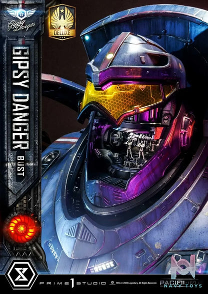 Prime 1 Studio – Life Size Bust Pacific Rim Gipsy Danger LSPACRIM-01 LSPACRIM-01DX (Licensed)