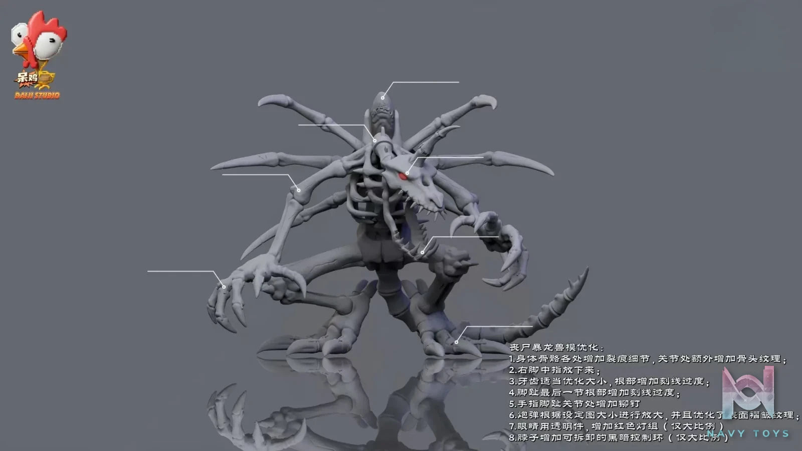 IK Studio – Skull Greymon Digimon