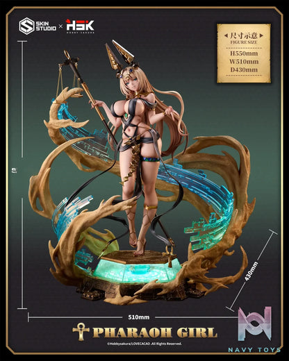 Hobby Sakura X Skin Studio – Pharaoh Girl 1/4 Statue (Licensed)