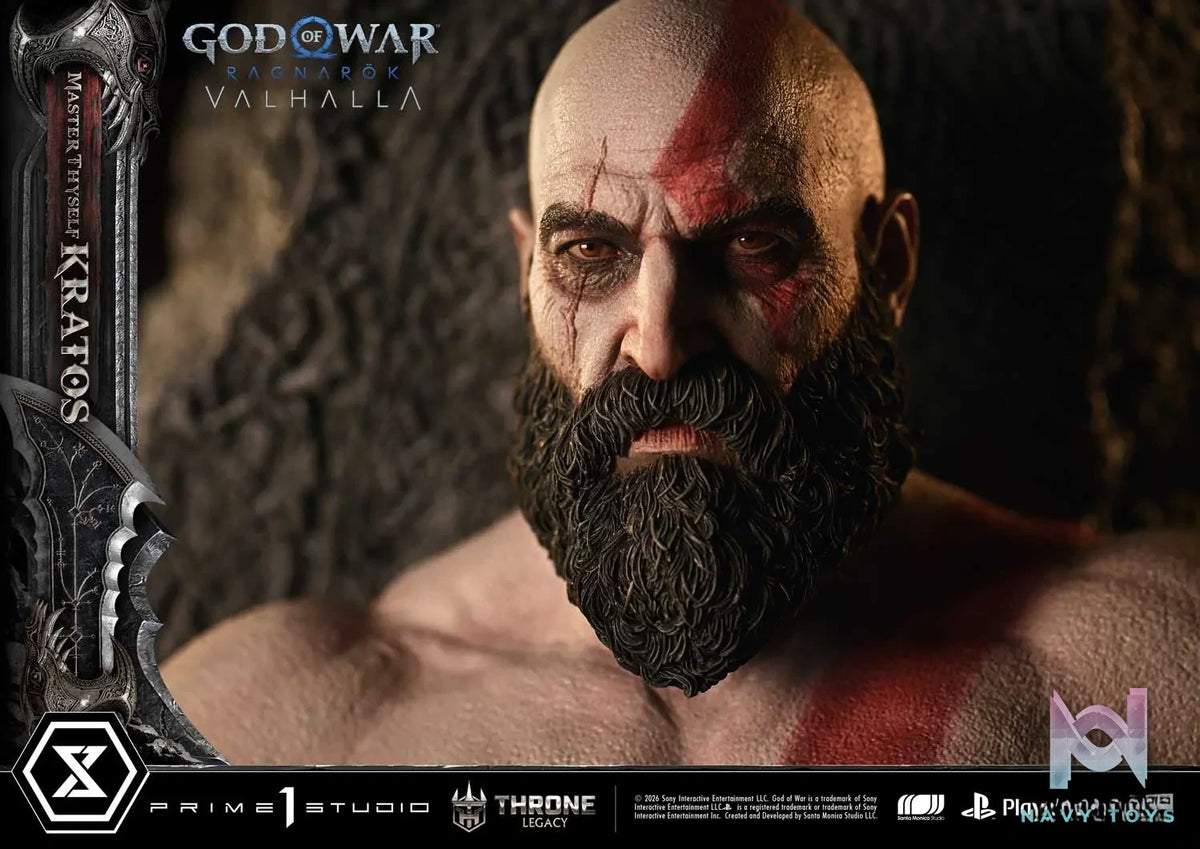 Prime 1 Studio – God of War: Ragnarok Master Thyself Kratos 1/3 Scale Statue TLCGOW-01 TLCGOW-01S (Licensed)