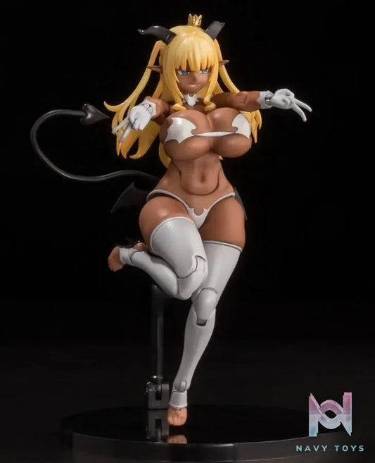 Native -HENTAI ACTION Succubus Queen VS Small Goblin Succubus Queen Lizbeth Brown (Licensed)